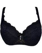 Plono pakietinimo juodos spalvos liemenėlė C dydžio