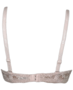 Pelenų rožės spalvos C dydžio liemenėlė