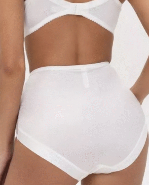 Aukštos baltos spalvos kelnaitės L-4XL