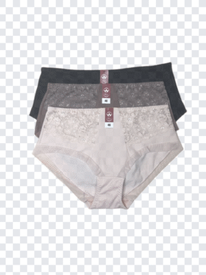 Latviškos kelnaitės su nėriniais ir tinkleliu