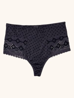 Tamsiai violetinės spalvos kelnaitės XL-2XL