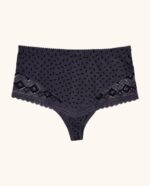 Tamsiai violetinės spalvos kelnaitės XL-2XL