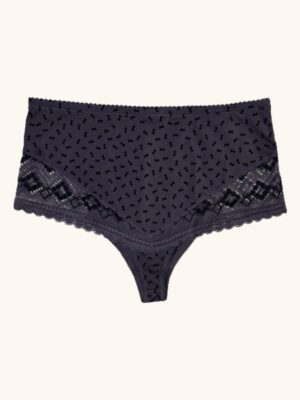 Tamsiai violetinės spalvos kelnaitės XL-2XL