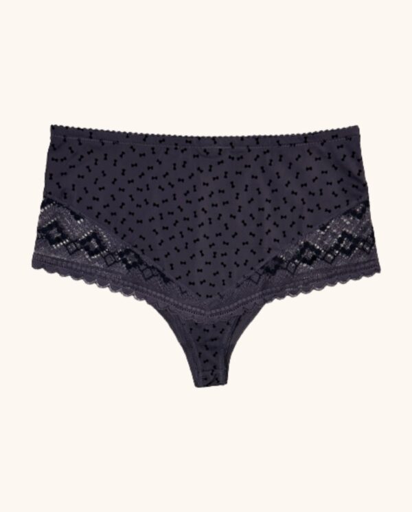 Tamsiai violetinės spalvos kelnaitės XL-2XL